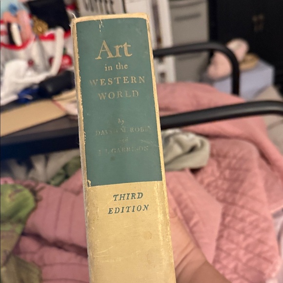 Art in the Western World Vintage Beige Art Book - Picture 2 of 3